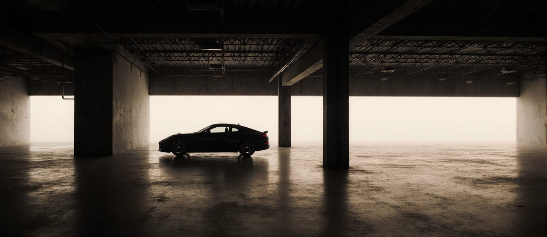 The appointment-only showroom at Black Wolf Motors.